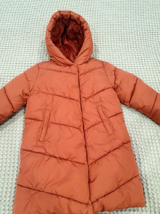 Зимове пальто-пуховик Next для дівчинки