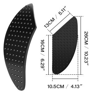 Бокові накладки на бак мото бокова захисна накладка на бак силіконова