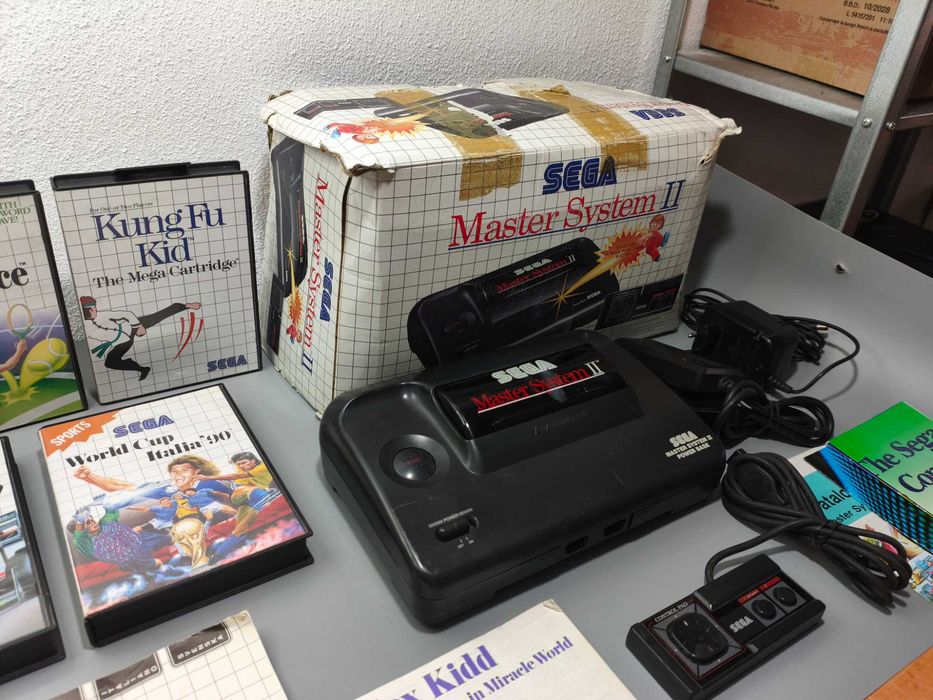 Sega Master System 2 + Jogos