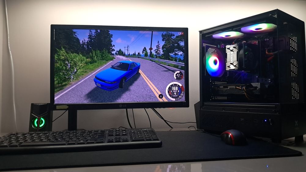 Топ Ігровий пк Ryzen 5 2600/Gtx 1060 6g/16ram/SSD240+500BDD