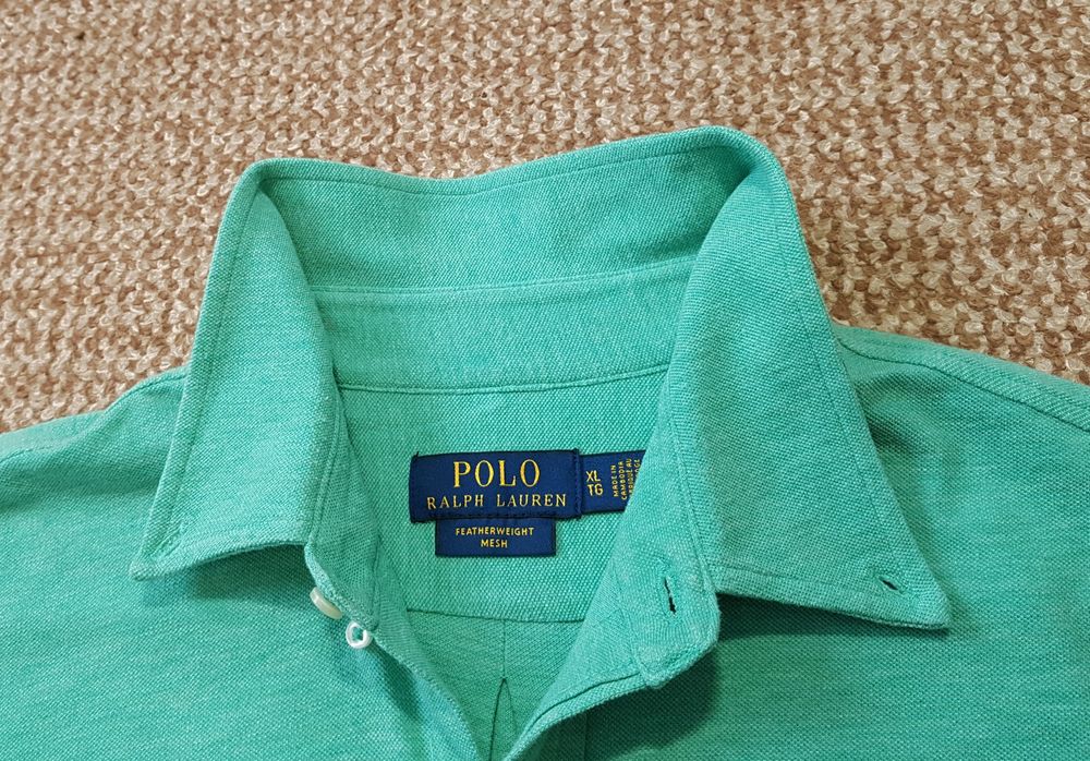 RALPH LAUREN POLO Featherweight Mesh сорочка оригінал XL