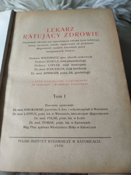 Lekarz ratujący zdrowie