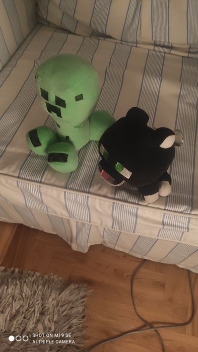 Minecraft oryginał Creeper Endermanmaskotki