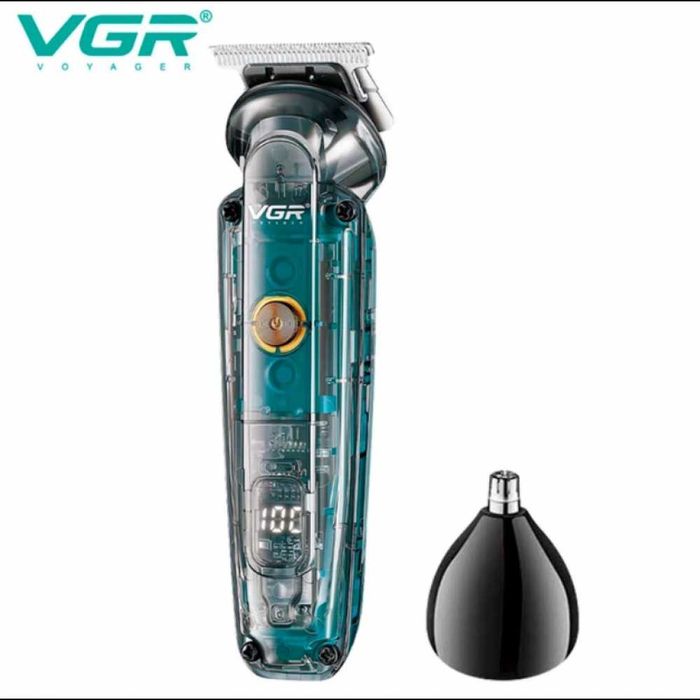 Бездротовий триммер для волосся з 5 насадками та USB, VGR V-949
