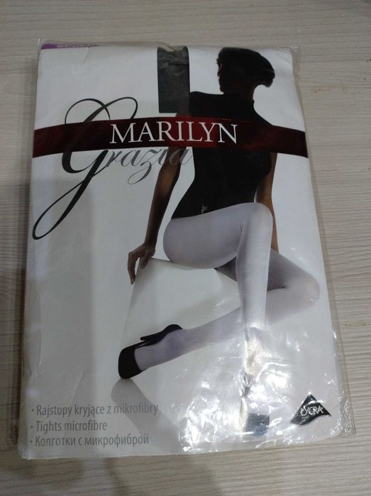 Pończoch samonośne z koronką w kolorze szarym - Firmy Marilyn