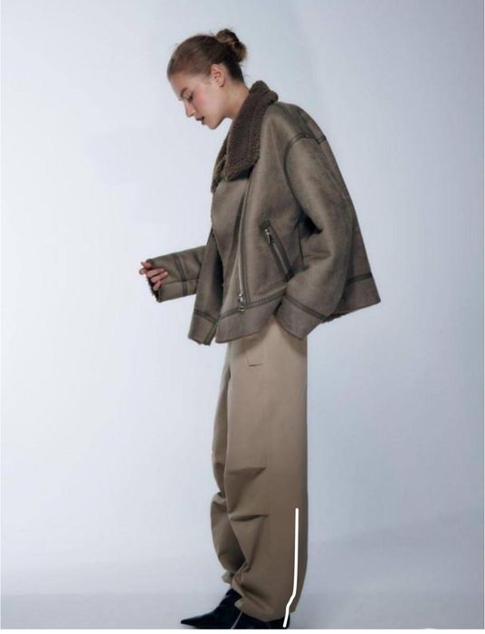 Дублянка zara тепла еко хутро