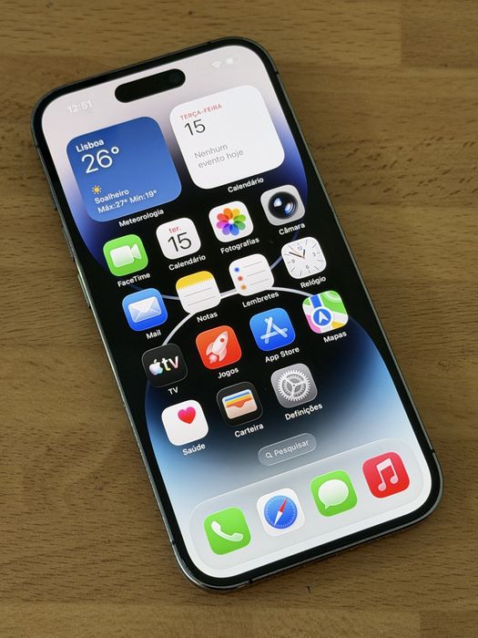 Iphone 14 pro 128gb violeta desbloqueado(ACEITO RETOMA)