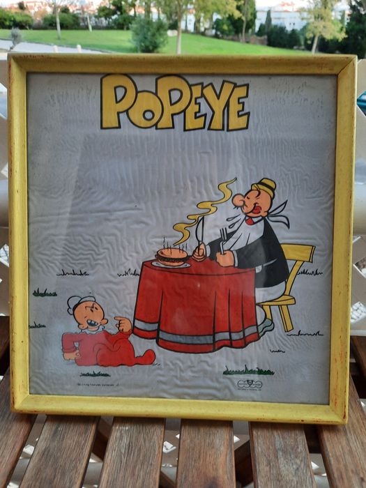 Popeye - Raras Serigrafias - Ano 1983