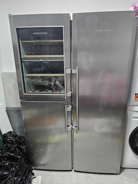 Używana Dwuletnia Markowa Chłodziarko-Zamrażarka Marki LIEBHERR.