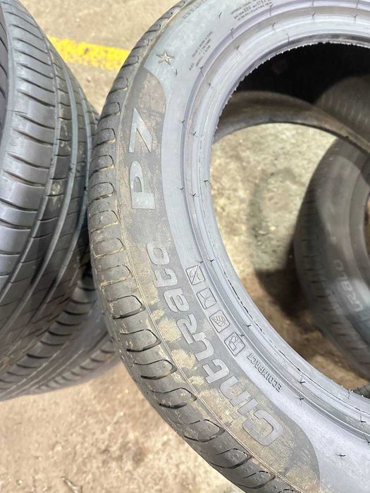 Шини б/у ЛІТО 245/50 R18 Pirelli Cinturato P7 75% пара R18 EA67-20