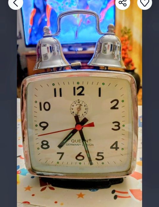 Zegarek budzik QUEEN