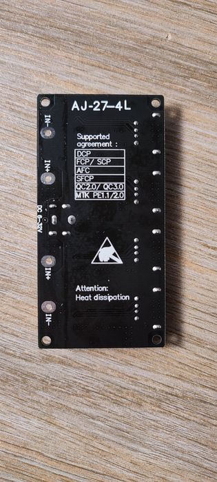 Модуль быстрой зарядки USB, плата быстрой зарядки QC 2.0/3.0