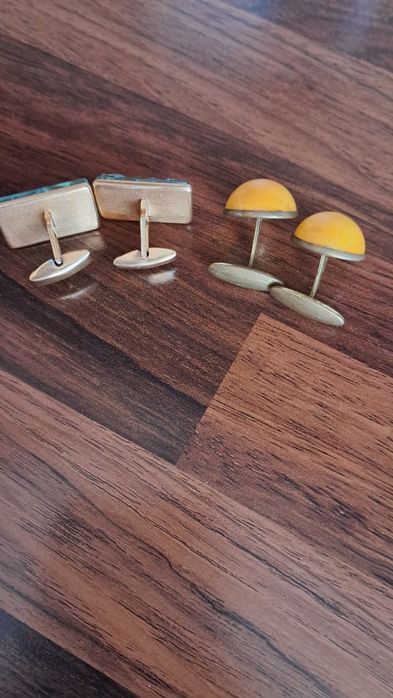 Чоловічі манжетні запонки вінтажні