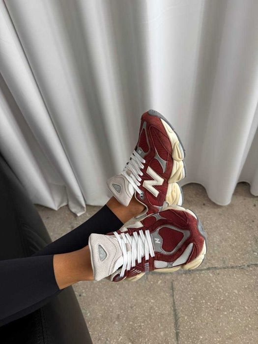 ‼️РОЗПРОДАЖ 36-45‼️ New Balance 9060 Washed Burgundy