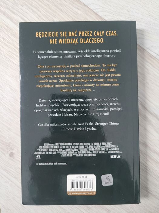 „Może pora z tym skończyć” – Iain Reid | bardzo dobry stan