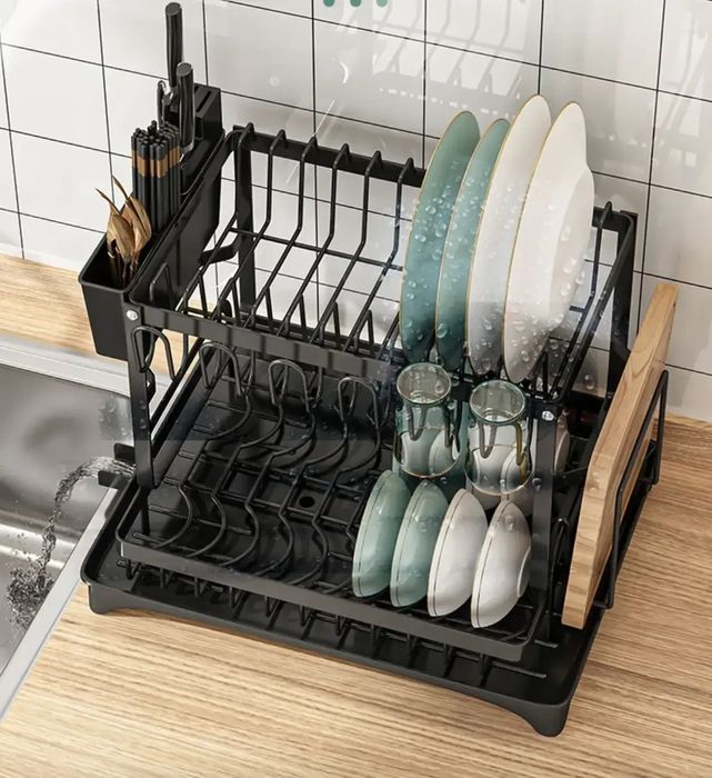 Сушилка двухуровневая для посуды