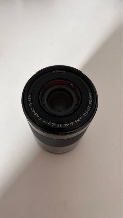 Lente canon EF-M 55-200mm f/4.5-6.3