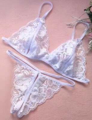 Kpl. bielizny biały i czarny.