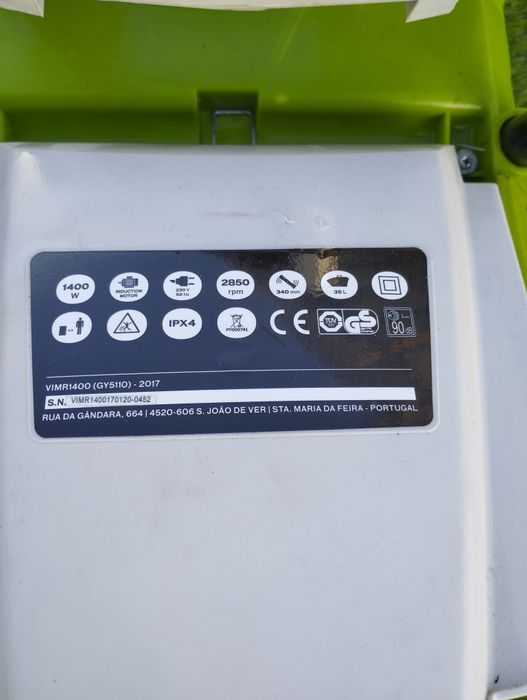 Corta relva elétrico