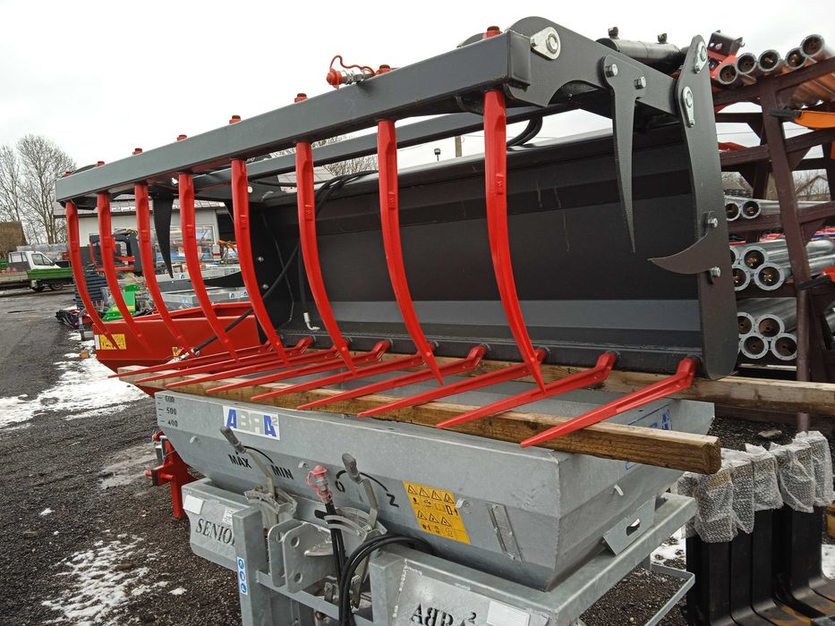 Widło-krokodyl Krokodyl METAL-Technik dwu siłownikowy 2,2m #8