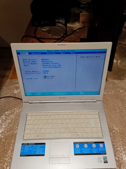 sony vaio vgn - купить ноутбуки - Цена на OLX.ua