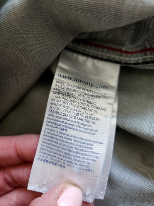Tommy Hilfiger Koszula męska nietaliowana r.M