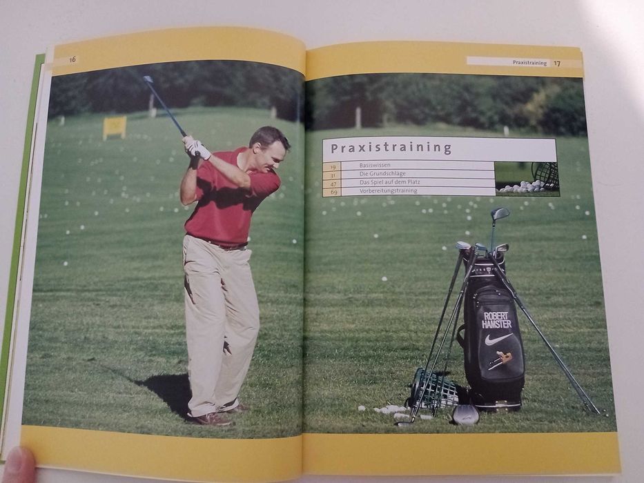 GOLF Platzreife Robert Hamster po niemiecku