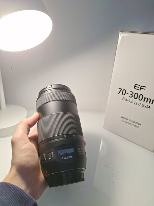 Lente canon 70 300 is usm