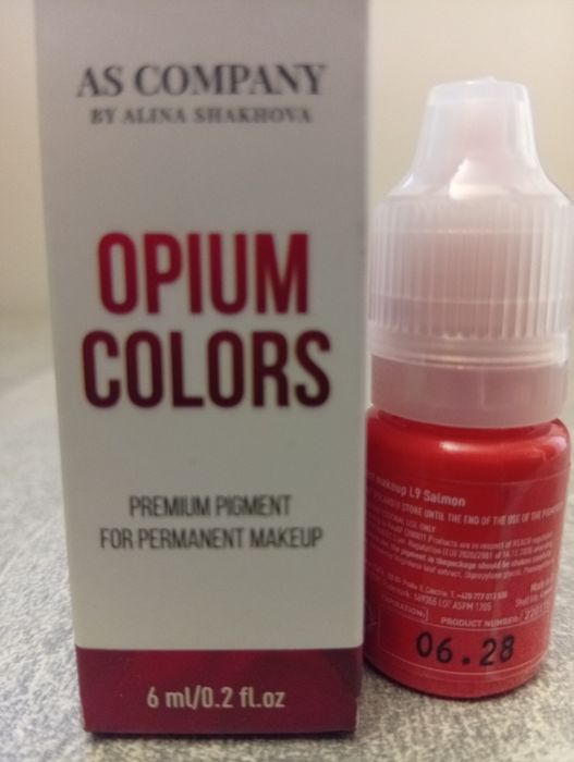 Pigment PMU As-pigments. Salmon