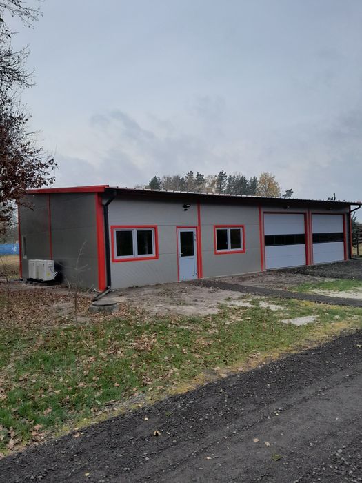 Hala do wynajęcia 156m2 w tym biuro socjal i łazienka