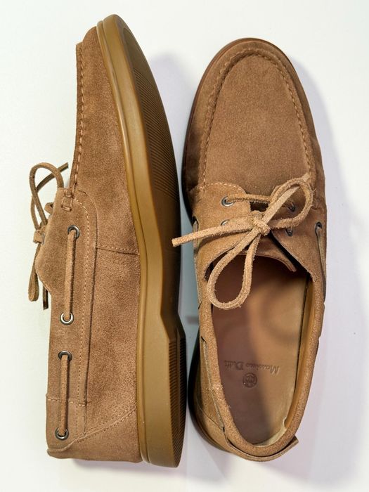 топсайдеры Massimo Dutti Premium из 100% натуральной замши