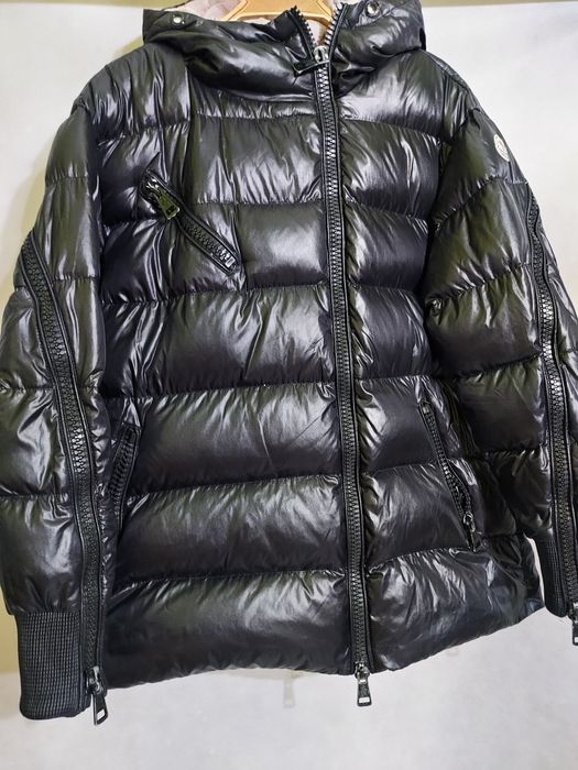 Kurtka puchowa czarna r. 1 czyli r.S Moncler