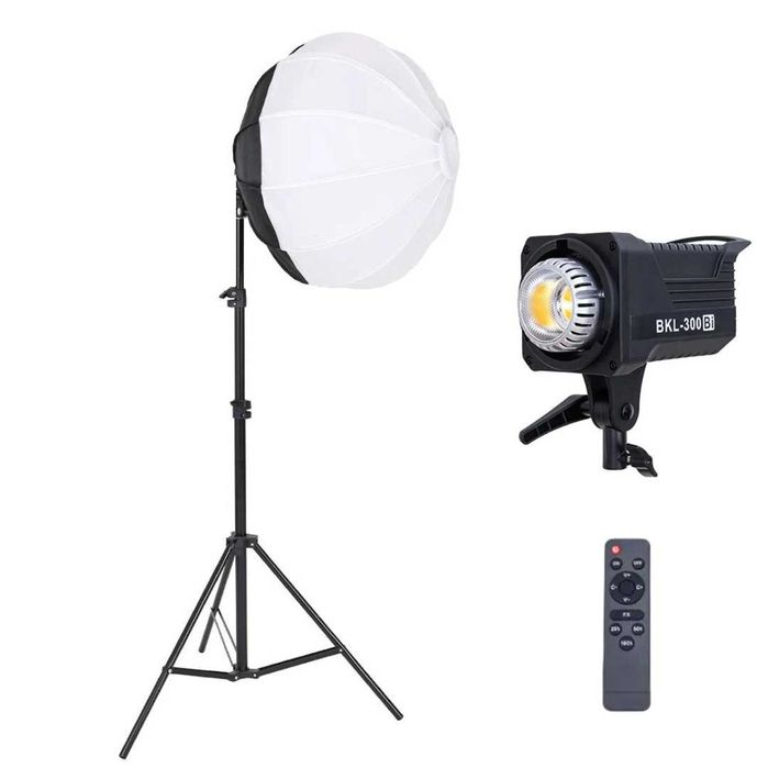 120W Professional Photo and Video Light with Softbox and Tripod64284489839234121