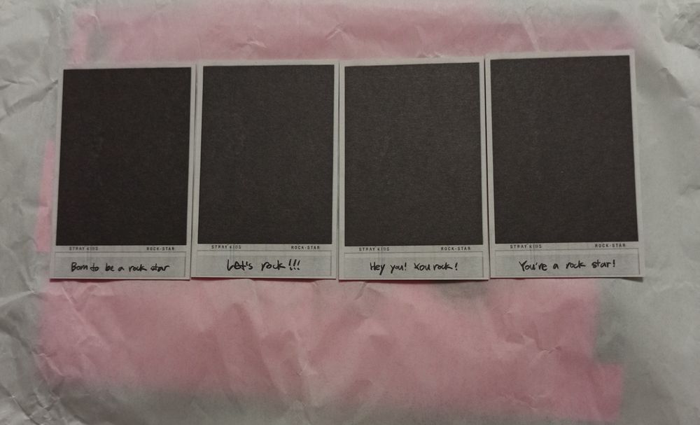 Полароїди Stray Kids Rock Star.