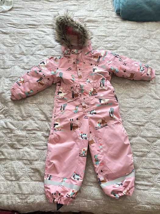 H&M зимовий комбінезон з капюшоном, новий, р. 3–4 роки