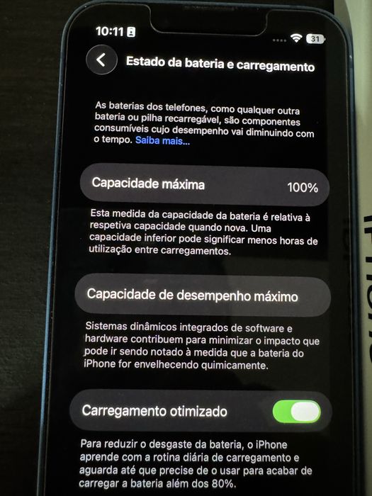 iPhone 13 mini 128gb bateria 100%