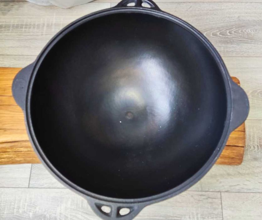 Узбецький чавунний казан Davr Metall 8 - 100 л. чугунный Наманган