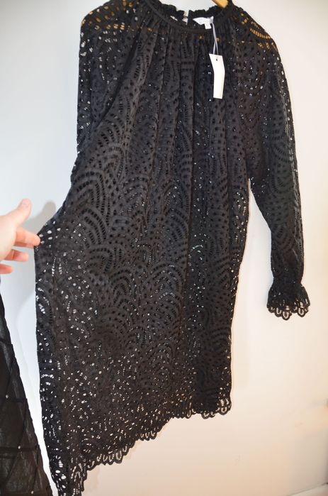 piękna czarna sukienka Joanna Hope czarna r. 48/50