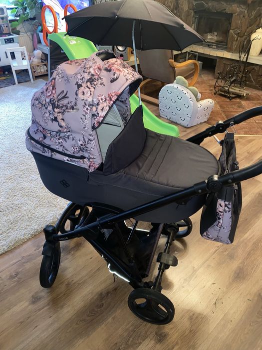 Wozek bebetto nitello kwiaty