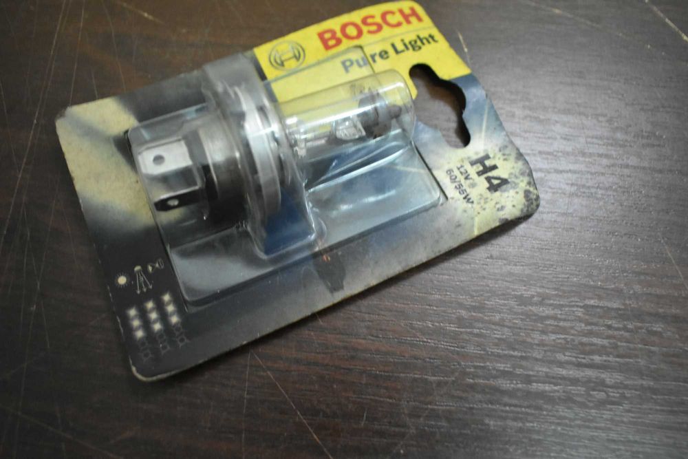 Zestaw żarówek H4 Bosch Longlife Daytime i Pure light / 2 sztuki
