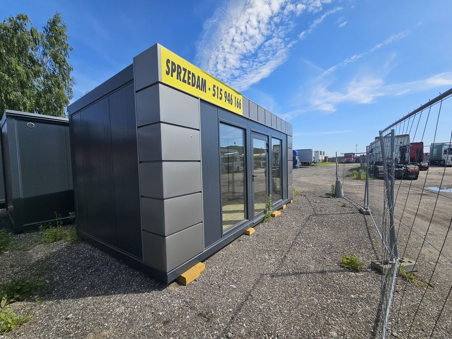 Pawilony Biuro Kontener 6m x 3m ekspozycja