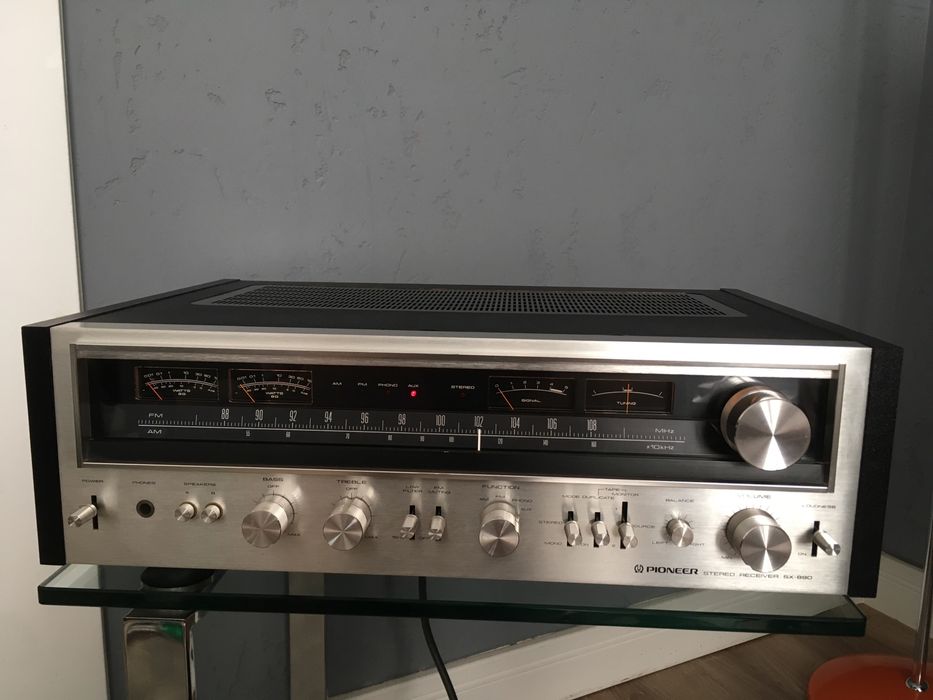 Pioneer SX-890 amplituner po całkowitej rewitalizacji