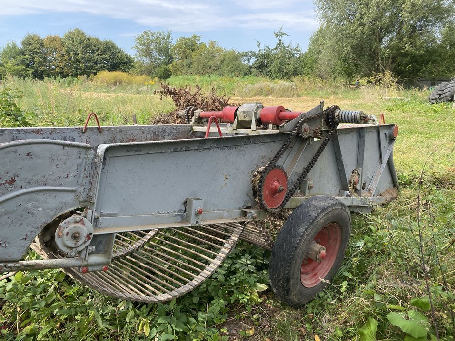 Картоплекопач на два рядки
