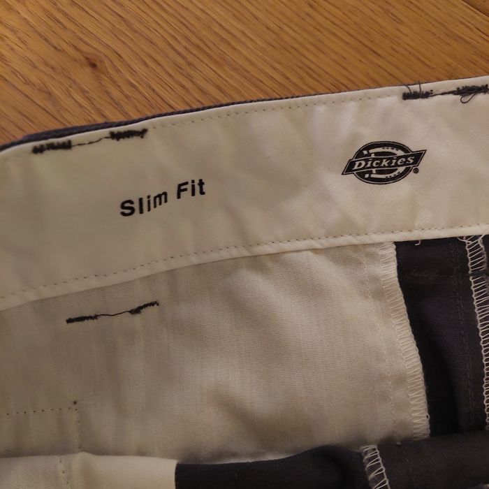 Spodnie szare markowe meskie Dickies