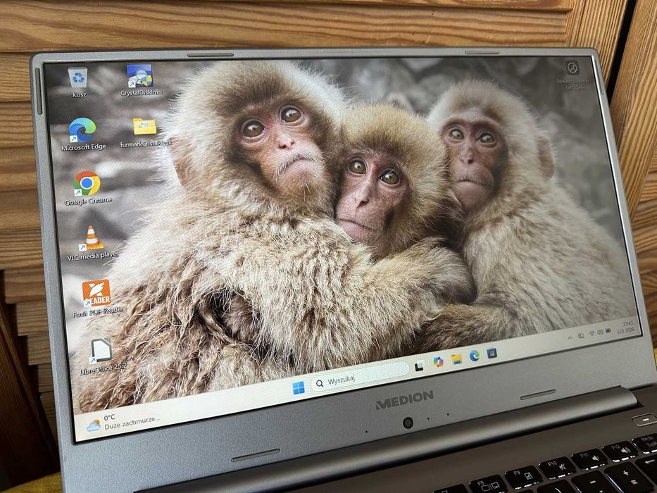 Medion i5-10210U NVIDIA GeForce MX250 Bateria 7H Windows 11 NVMe