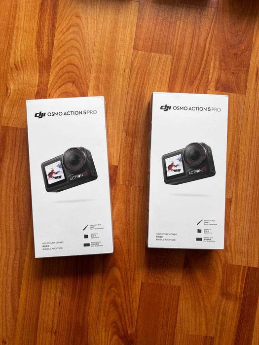 НОВА Екшн-камера DJI Osmo Action 5 Pro Adventure Combo 2 ШТ