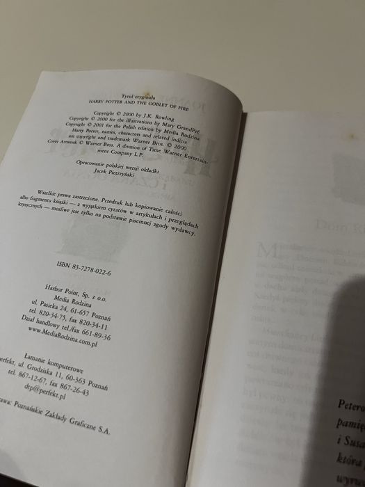 #591 Harry Potter i Czara Ognia