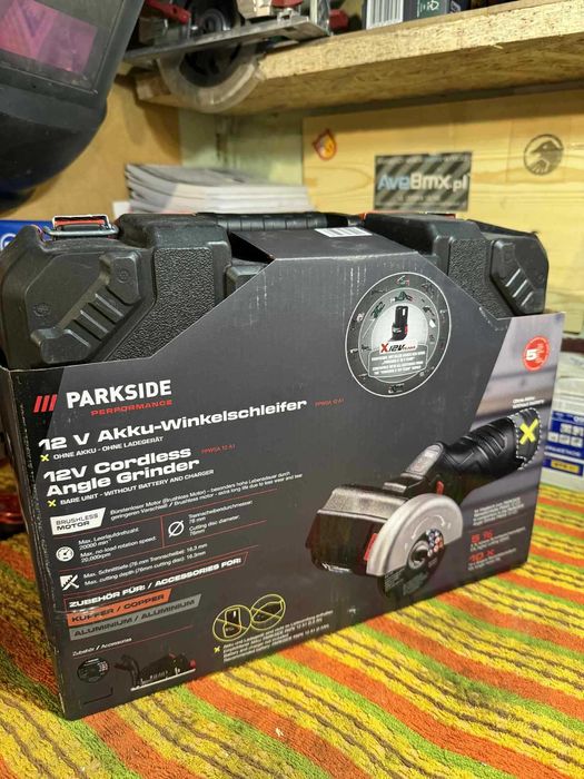 Akumulatorowa szlifierka Parkside Performance 12V