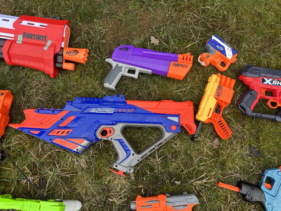 Zestaw Nerf - Zabawki + Strzałki, Akcesoria, Super Cena! Warszawa