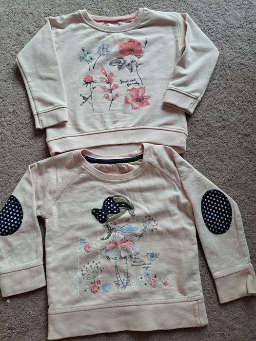 Bluzy 86cm dla dziewczynki